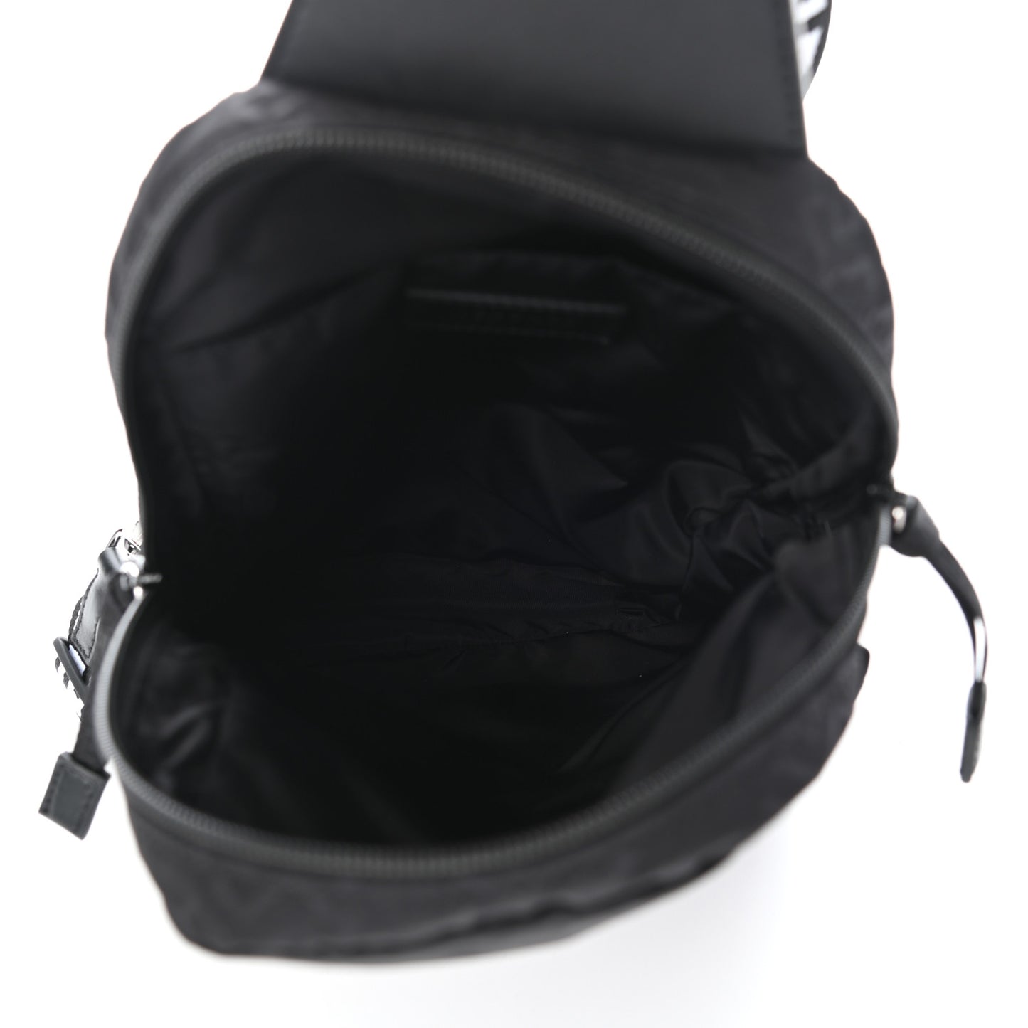 Nylon Sling Bag Black