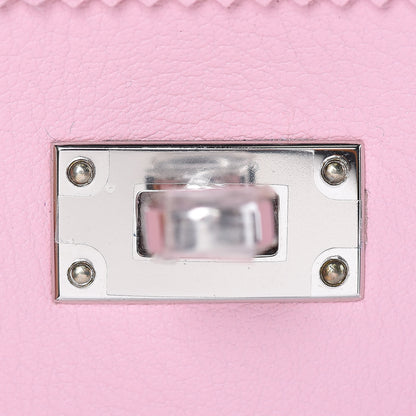 Hermes Swift Ghillies Kelly Longue Wallet Rose Sakura 13 of 21