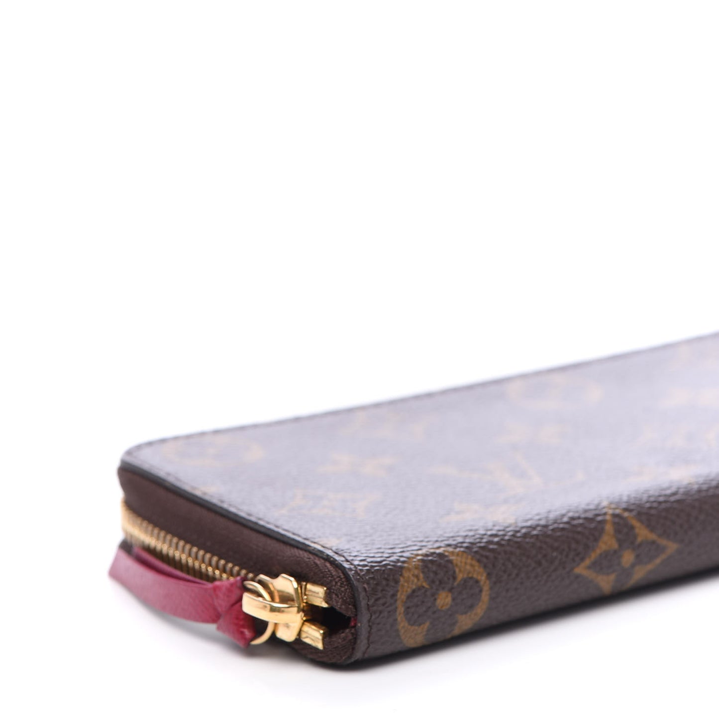 Monogram Clemence Wallet Fuchsia