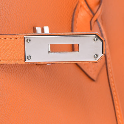 Hermes Epsom Birkin 35 Orange 23 of 38