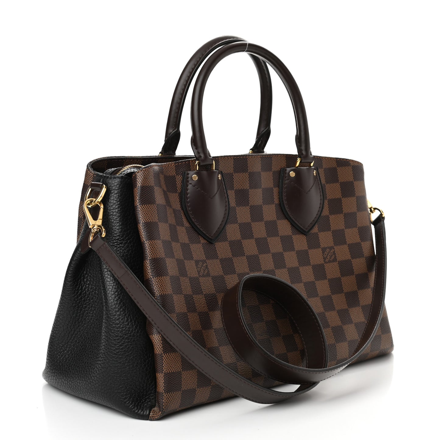 Cuir Taurillon Damier Ebene Normandy Black