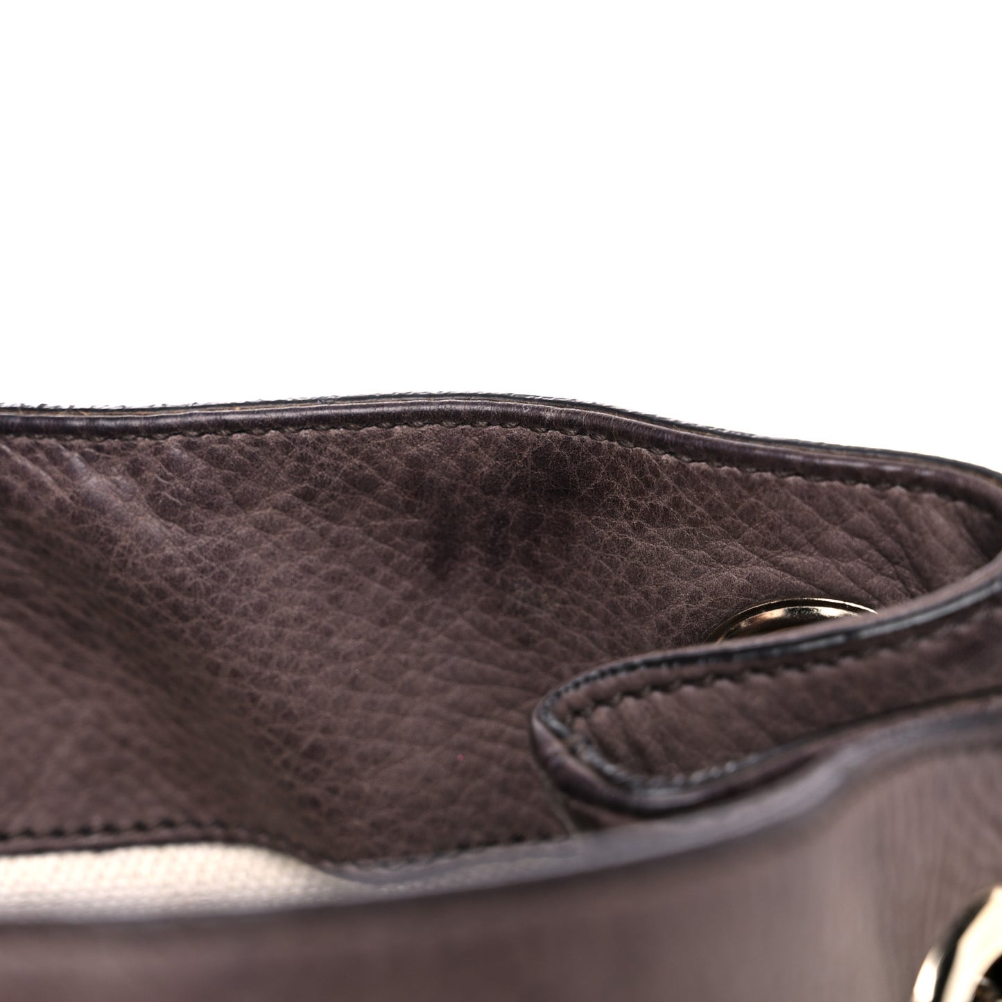 Vitello Range Medium Soho Chain Shoulder Bag Grey Field