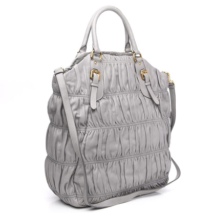 Prada Nappa Gaufre Tote Pomice 3 of 13