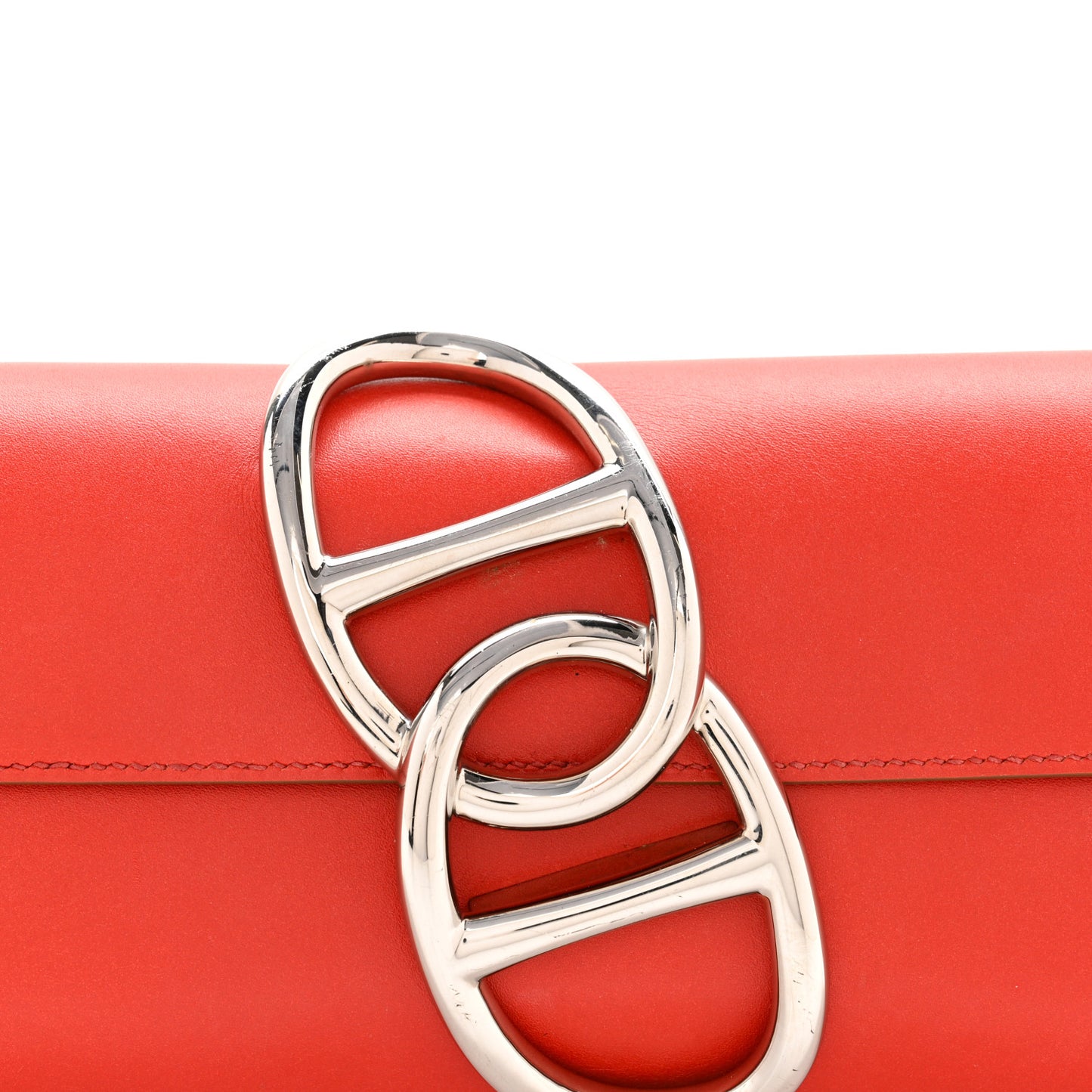Tadelakt Egee Clutch Sanguine