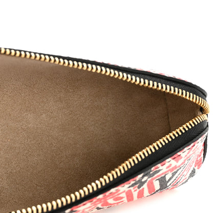 Louis Vuitton Monogram Giant Crafty Elizabeth Pencil Pouch Creme Rouge Black 5 of 8