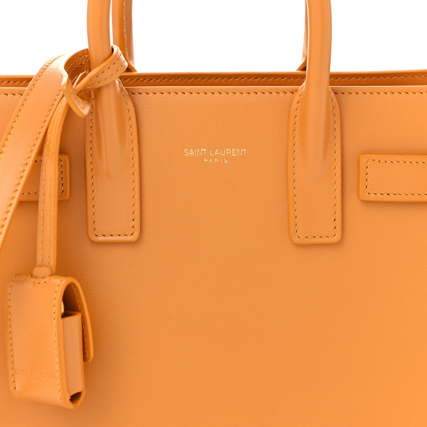 Calfskin Nano Sac De Jour Mustard