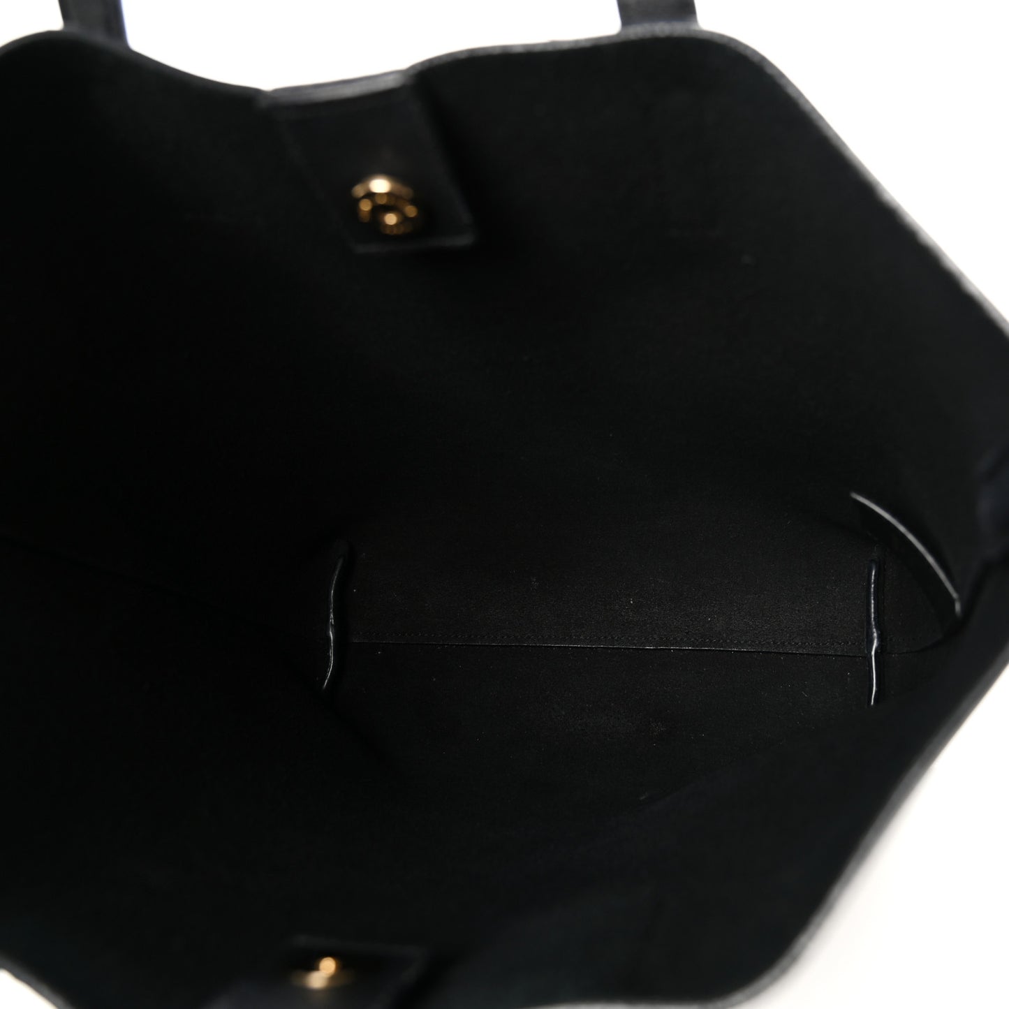 Calfskin Toy Shopping Tote Black