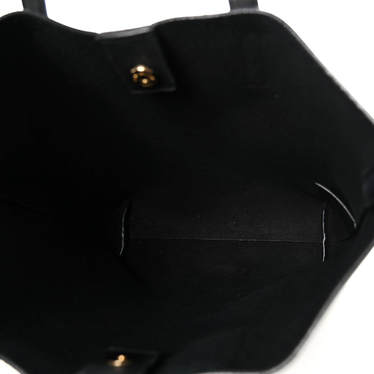 Saint Laurent Calfskin Toy Shopping Tote Black 5 of 9