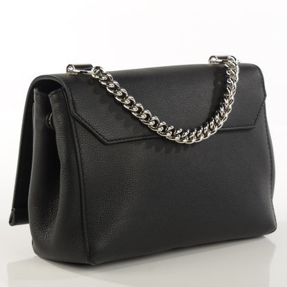 Louis Vuitton Calfskin Lockme II Chain Bag BB Black 3 of 7