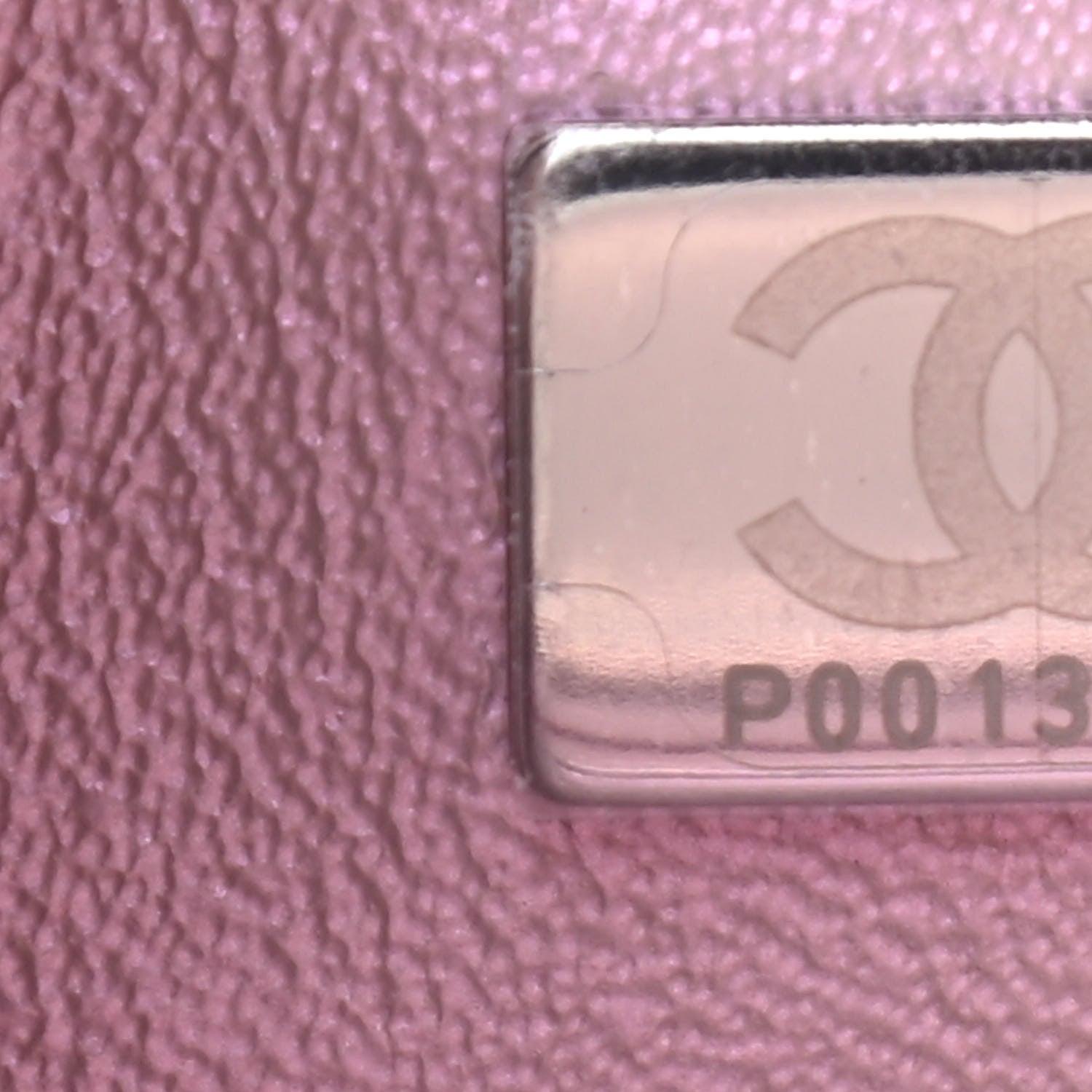 Chanel Iridescent Lambskin Quilted Mini Square Flap Pink 7 of 9