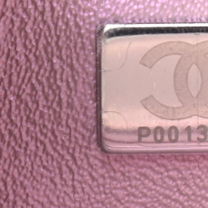 Chanel Iridescent Lambskin Quilted Mini Square Flap Pink 7 of 9