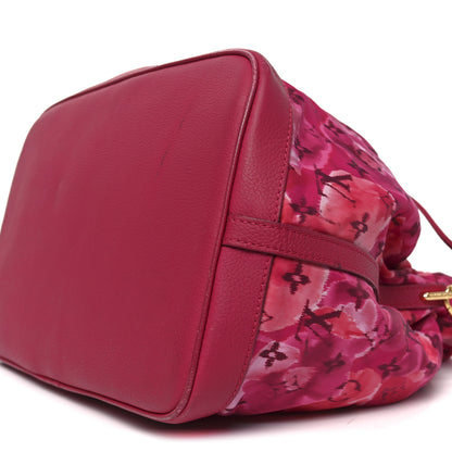 Louis Vuitton Nylon Monogram Ikat Noefull MM Rose Indien 18 of 23