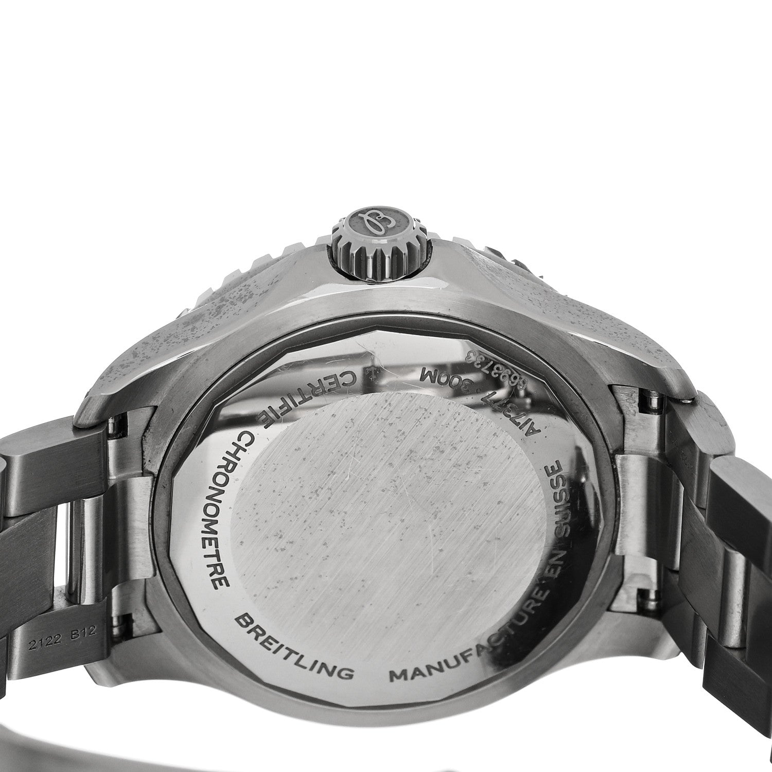 Breitling Stainless Steel 36mm Superocean II Automatic Watch White A17377211A1S1 4 of 5