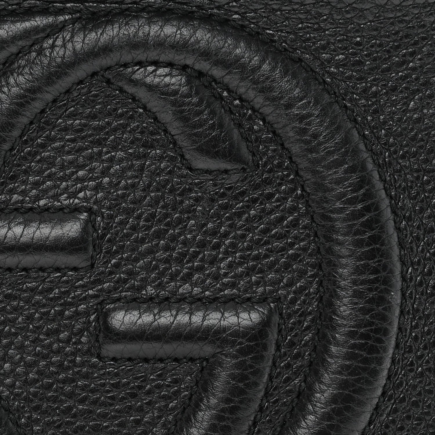 Gucci Pebbled Calfskin Small Soho Disco Bag Black 13 of 13