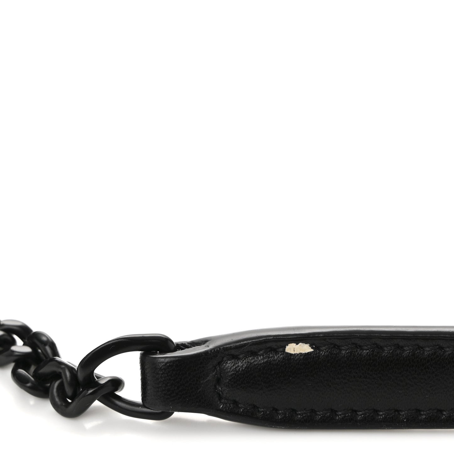 Lambskin Quilted Toy Loulou Puffer Monogram Monochrome Chain Satchel Black