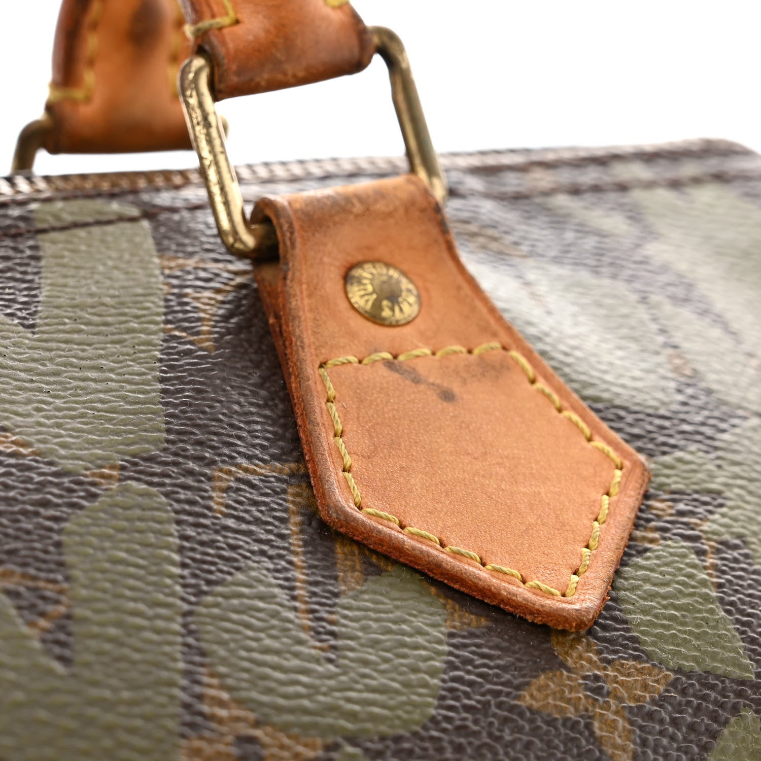 Louis Vuitton Monogram Graffiti Speedy 30 Kaki 17 of 19