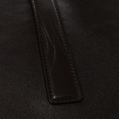 Salvatore Ferragamo Calfskin Large New Line Tote Testa Di Moro 12 of 12