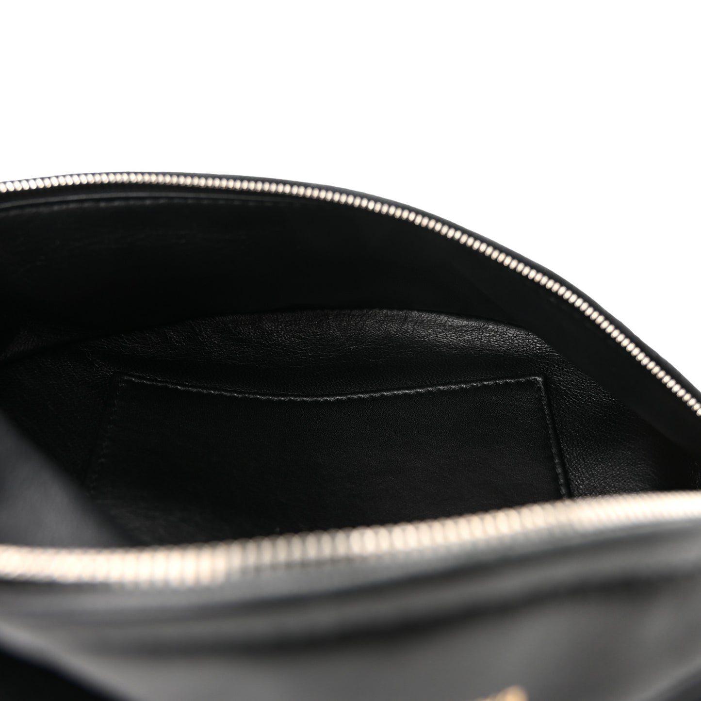 Canvas Jacquard Diagonal Allover Logo XS Souvenir Belt Bag Black