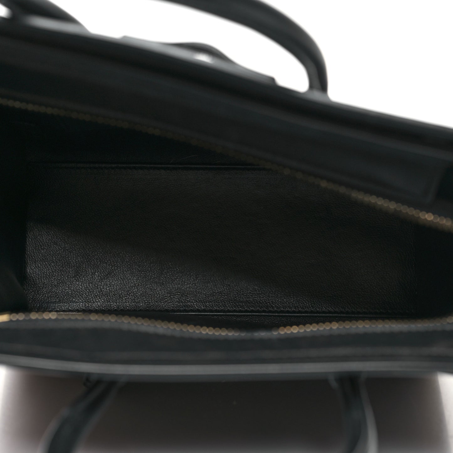 Smooth Calfskin Nano Luggage Black