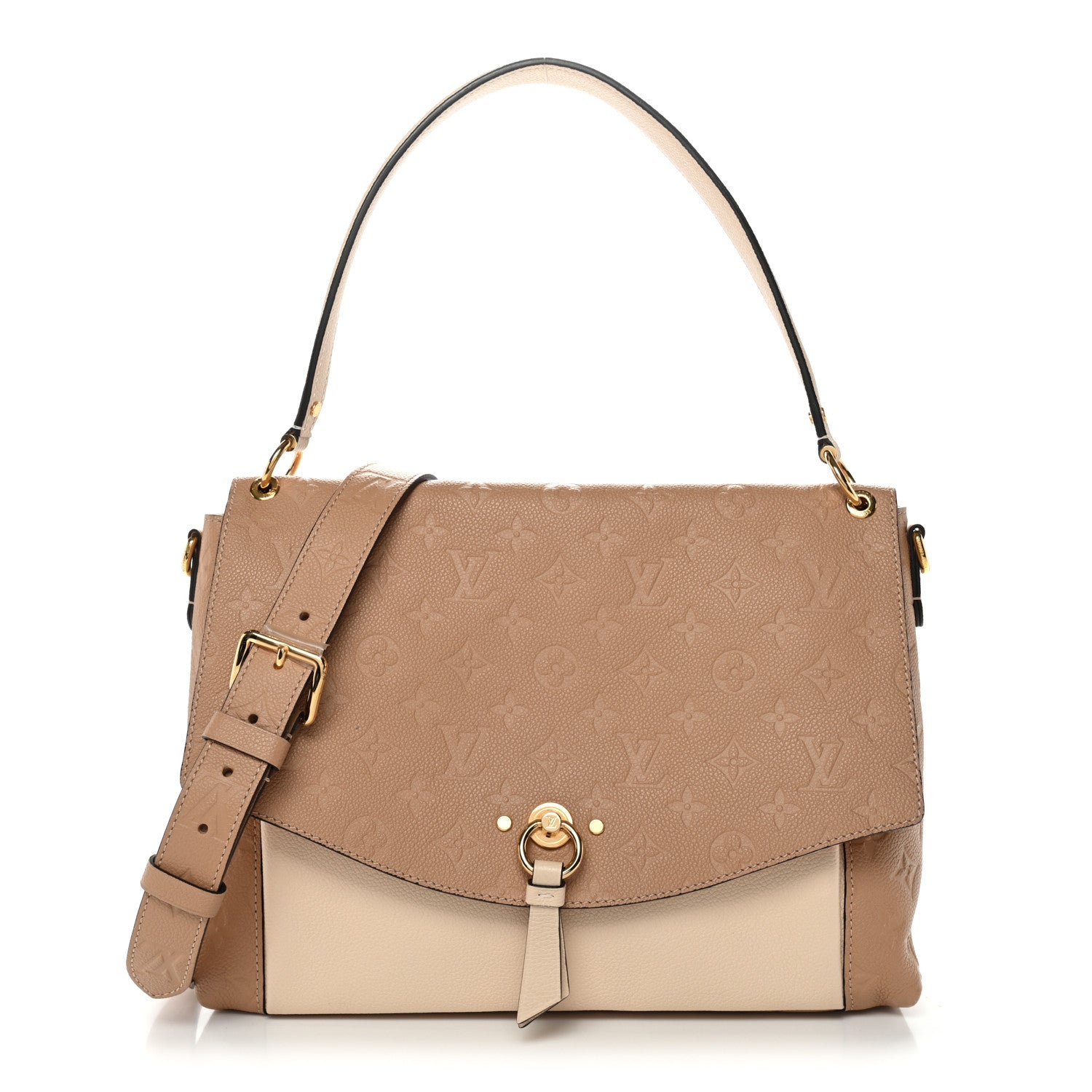 Louis Vuitton Empreinte Blanche MM Papyrus Creme 1 of 9