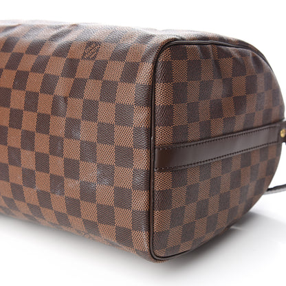Louis Vuitton Damier Ebene Speedy Bandouliere 30 9 of 12