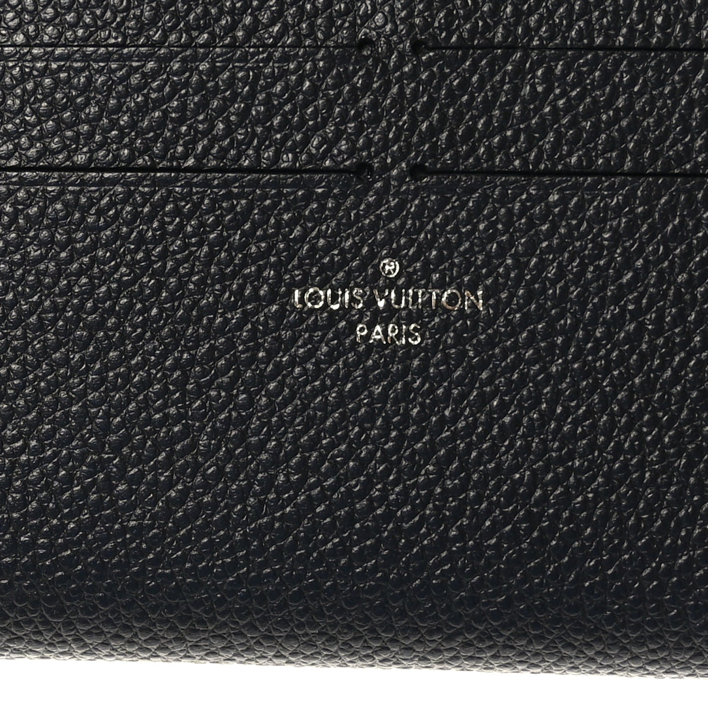 Calfskin Felicie Chain Wallet Card Holder Insert Black