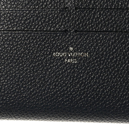 Louis Vuitton Calfskin Felicie Chain Wallet Card Holder Insert Black 6 of 6