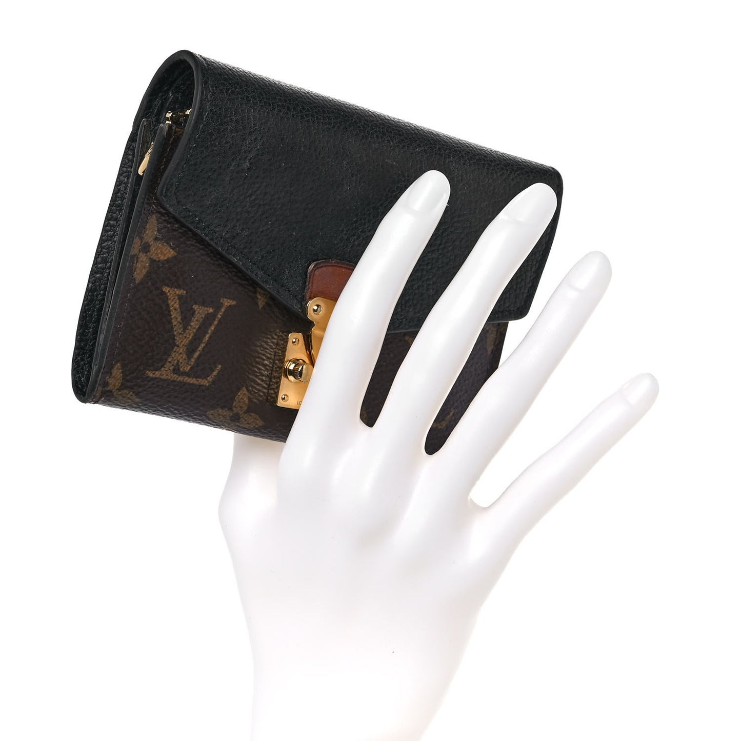 Monogram Pallas Compact Wallet NM Black