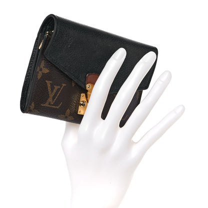 Louis Vuitton Monogram Pallas Compact Wallet NM Black 2 of 10