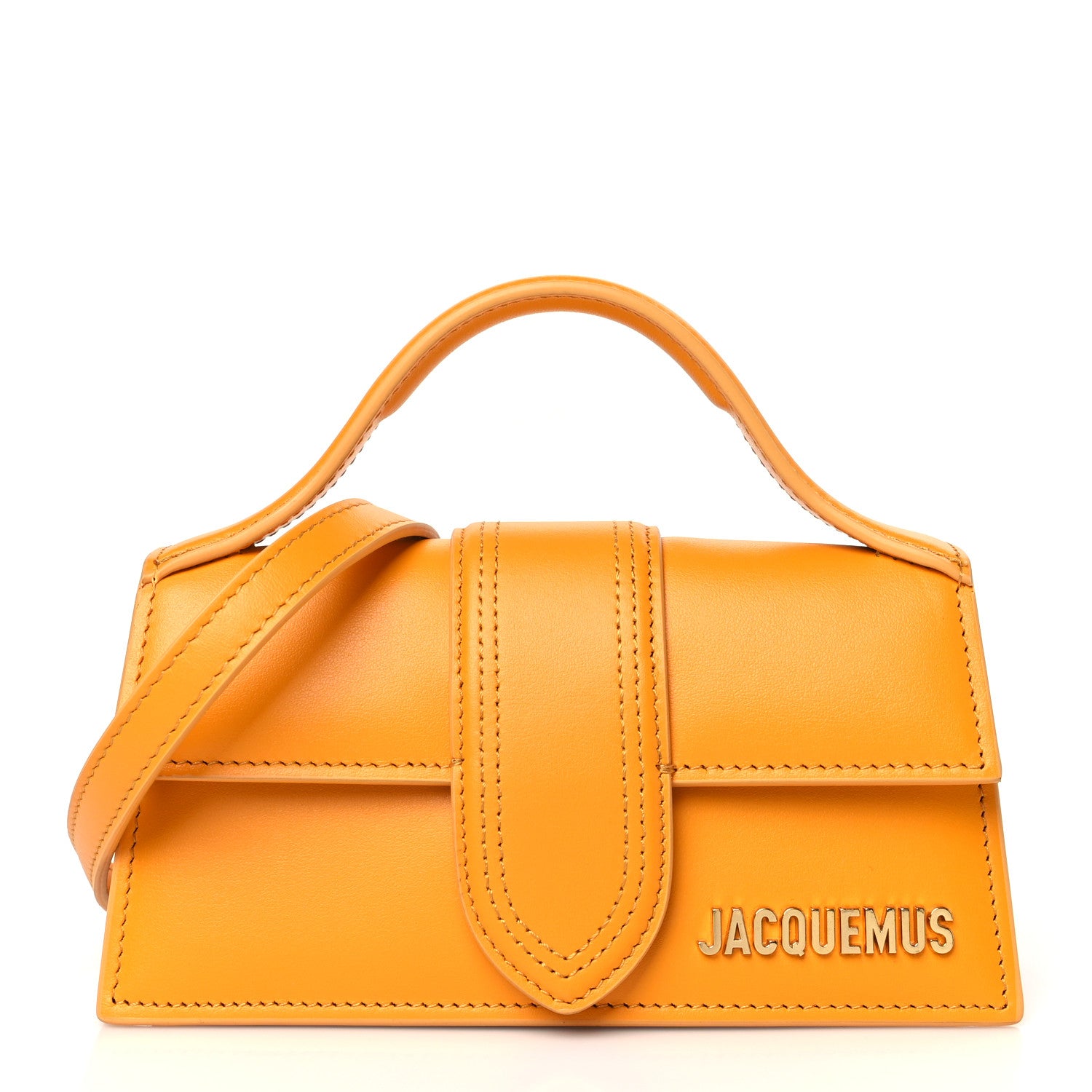 Jacquemus Smooth Calfskin Le Bambino Dark Orange 1 of 8