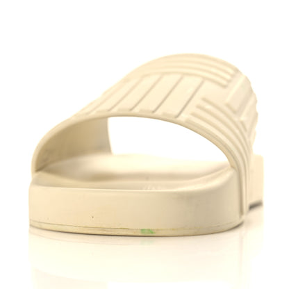 Bottega Veneta Rubber Carpet Slider Sandals 39 Sea Salt 13 of 15