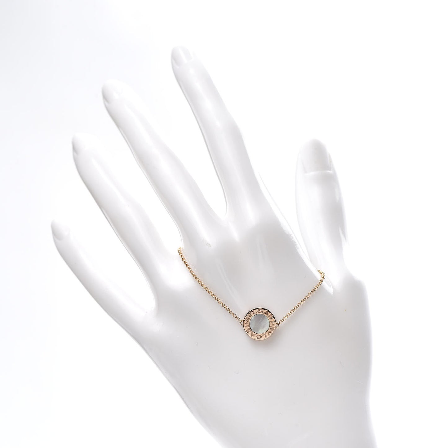 BVLGARI 18K Rose Gold Mother of Pearl BVLGARI Bracelet SM