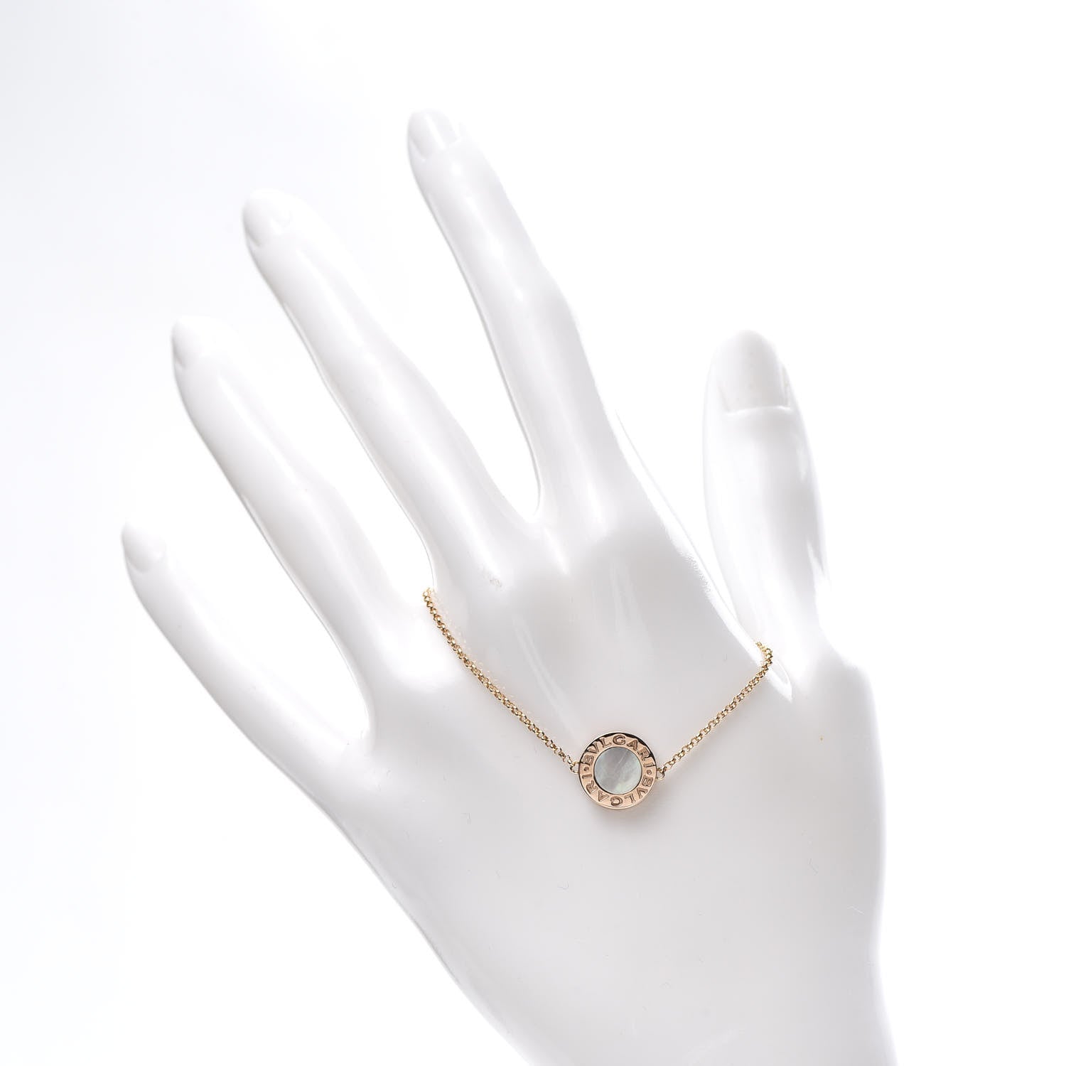 Bulgari BVLGARI 18K Rose Gold Mother of Pearl BVLGARI Bracelet SM 2 of 8