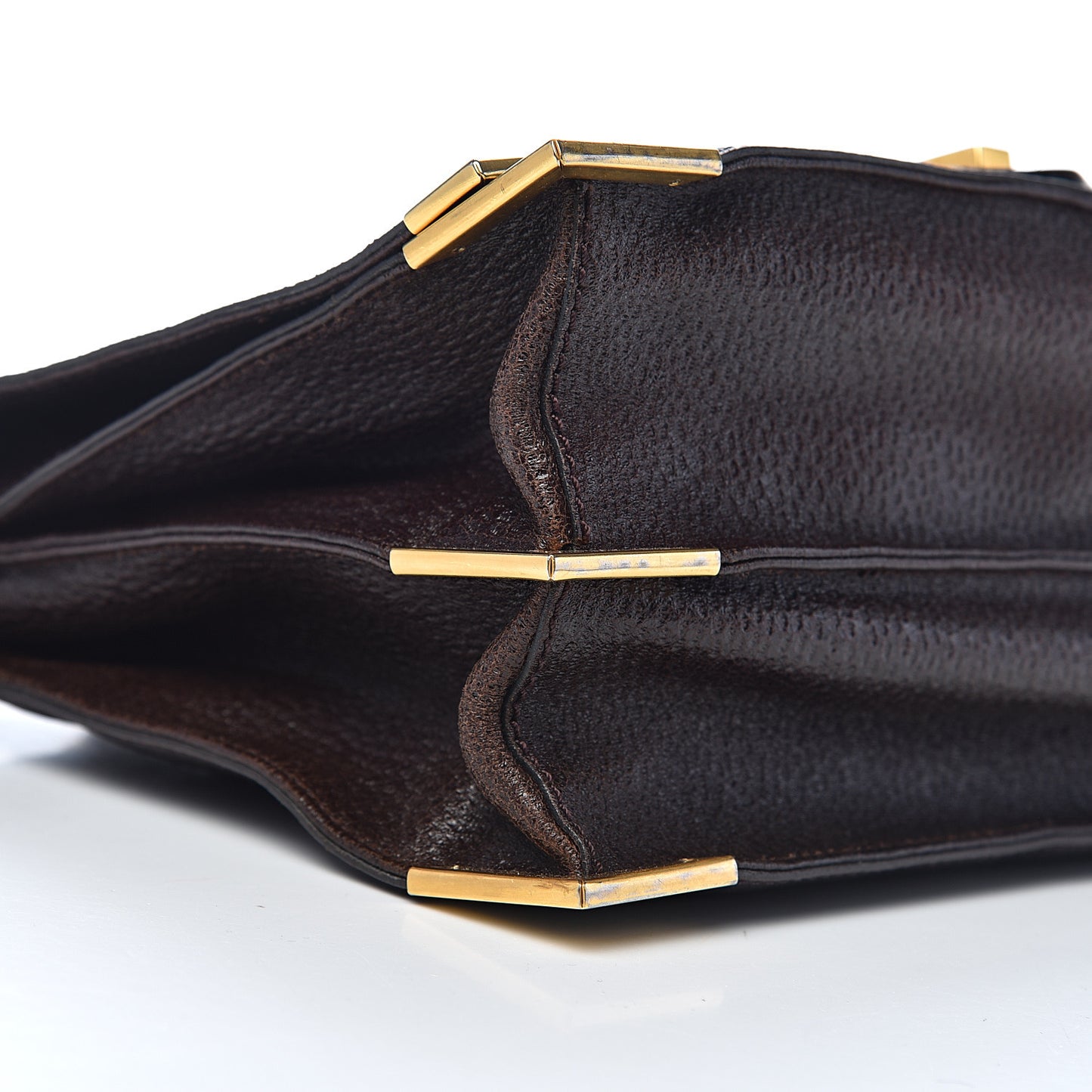Vitello Classico No.1 Satchel Dark Brown