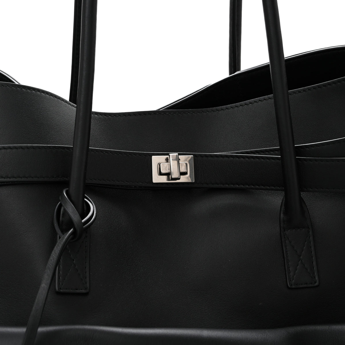 Smooth Calfskin XL Bel Air Carry All Bag Black