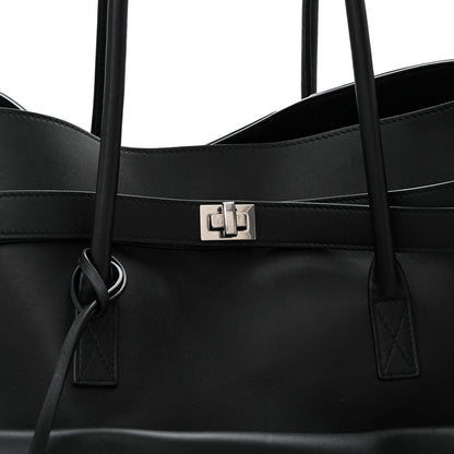 Balenciaga Smooth Calfskin XL Bel Air Carry All Bag Black 7 of 12
