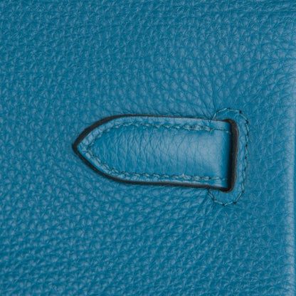 Hermes Togo Birkin 40 Cobalt 8 of 27
