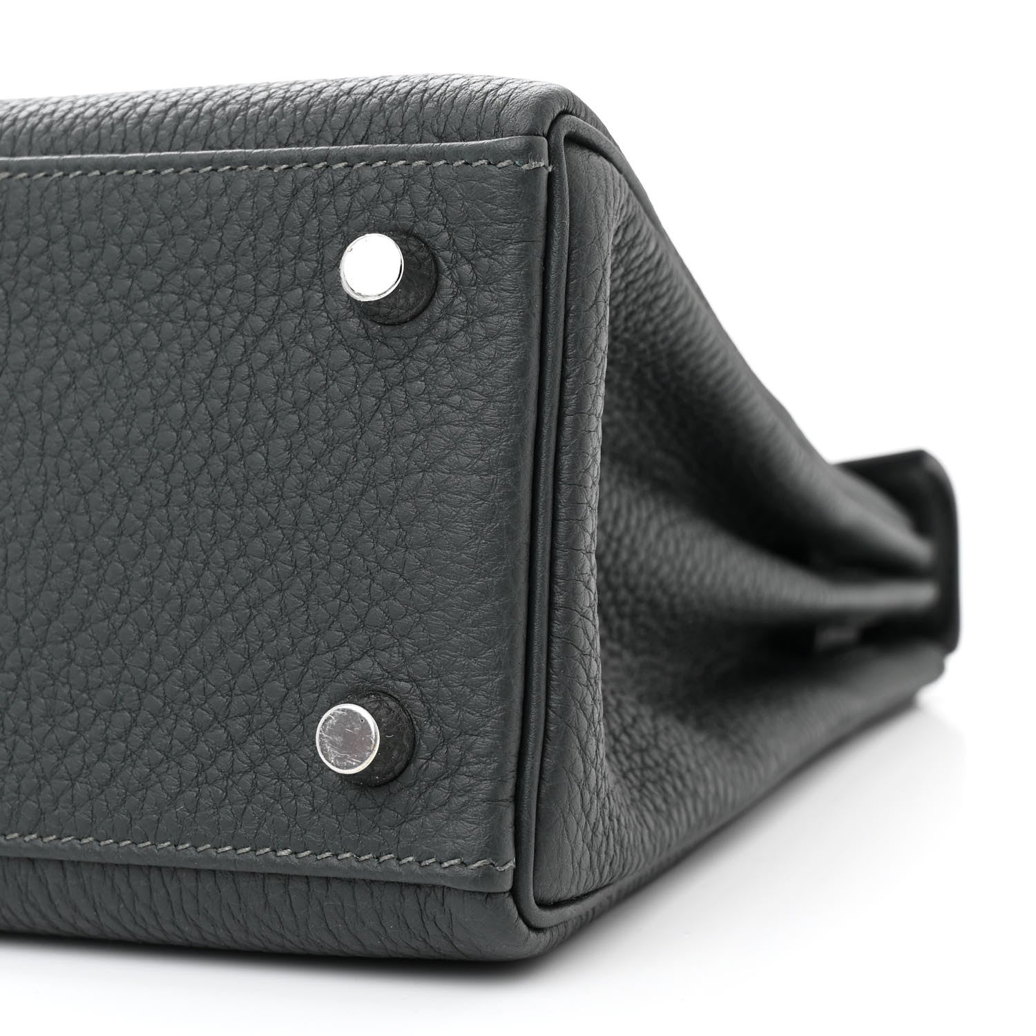 Hermes Togo Kelly Retourne 25 Vert Fonce 10 of 11