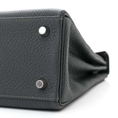 Hermes Togo Kelly Retourne 25 Vert Fonce 10 of 11