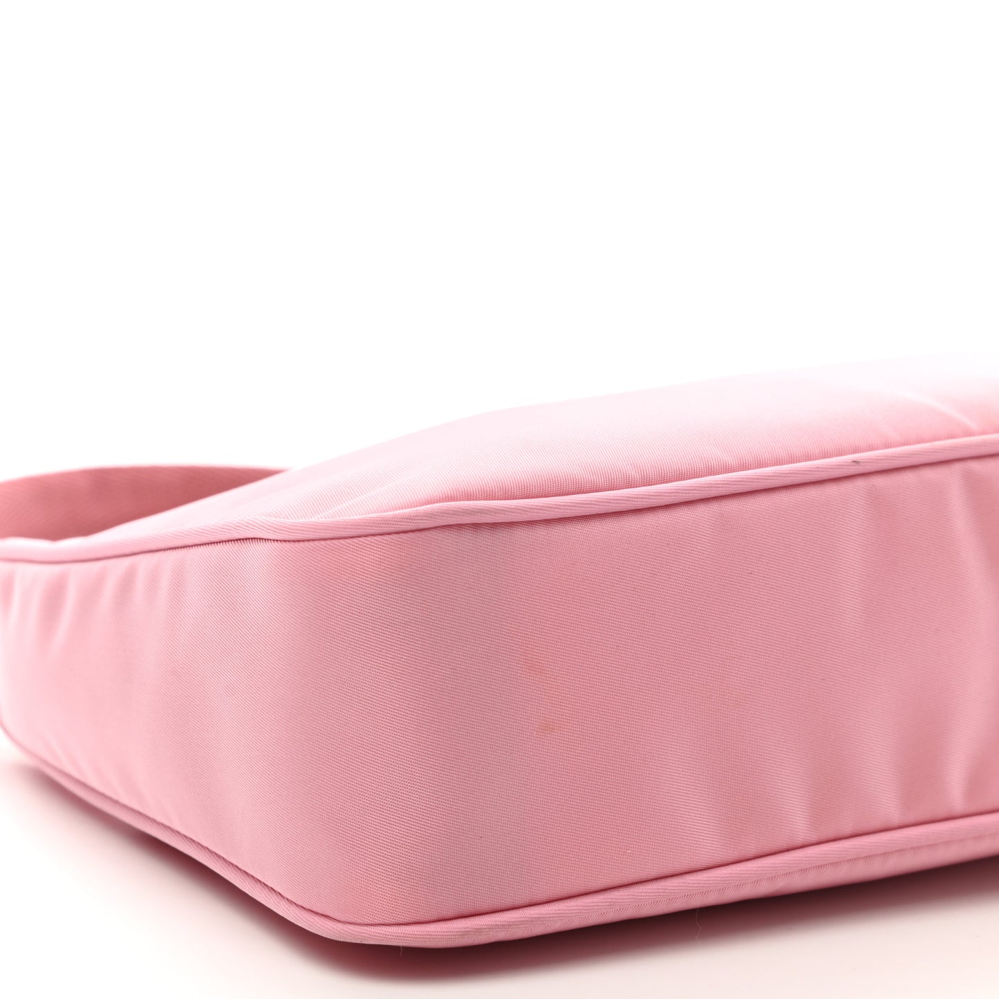 Tessuto Nylon Saffiano Mini Re-Edition 2000 Bag Rosa