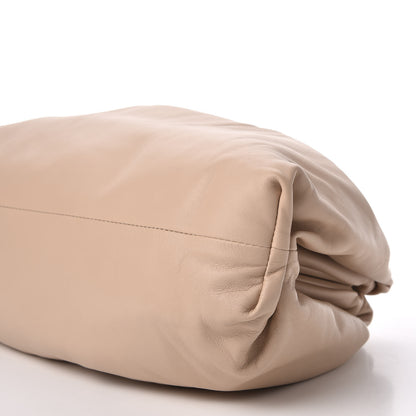 Bottega Veneta Smooth Butter Calf The Pouch Oversized Clutch Nude 6 of 9