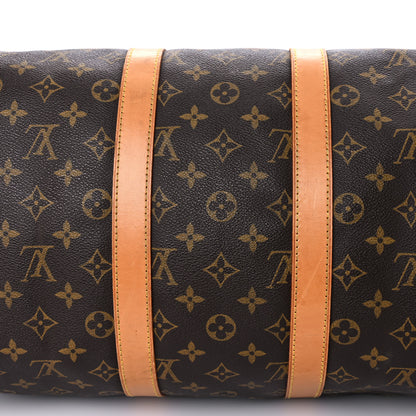 Louis Vuitton Monogram Keepall Bandouliere 45 18 of 37
