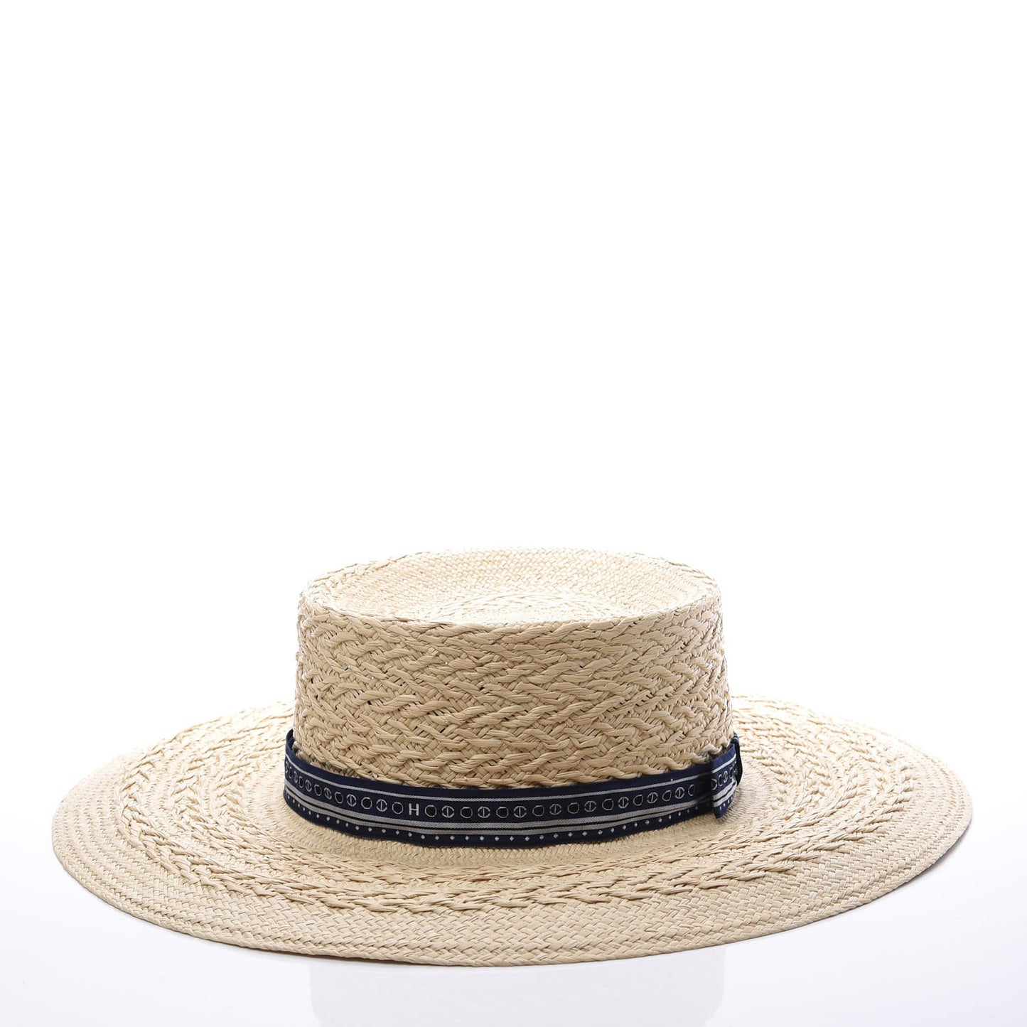 Toquilla Straw Bandanas Andalouise Panama Hat 58 Naturel Marine