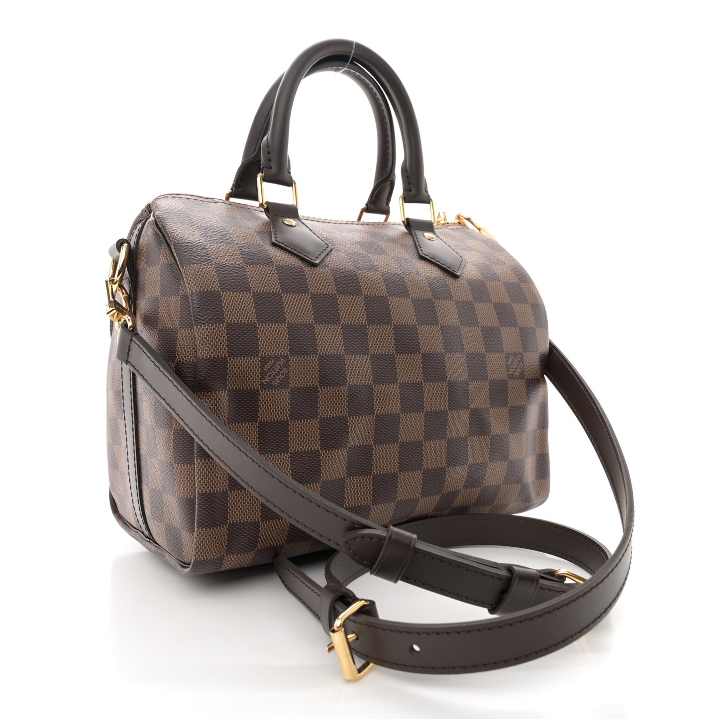Damier Ebene Speedy Bandouliere 25