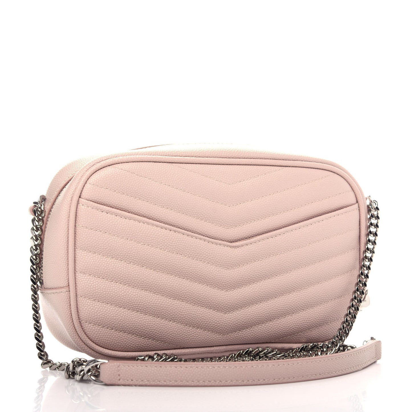 Grain De Poudre Matelasse Monogram Mini Lou Camera Bag Marble Pink