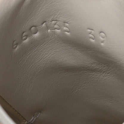Gucci Calfskin GG Tennis Embossed Womens Ace Sneakers 39 Mystic White 9 of 10