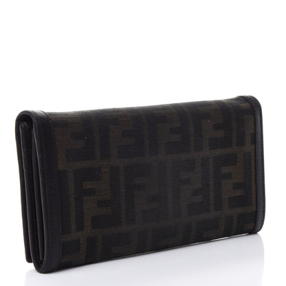 Fendi Zucca Continental Wallet Tobacco Moro 2 of 4