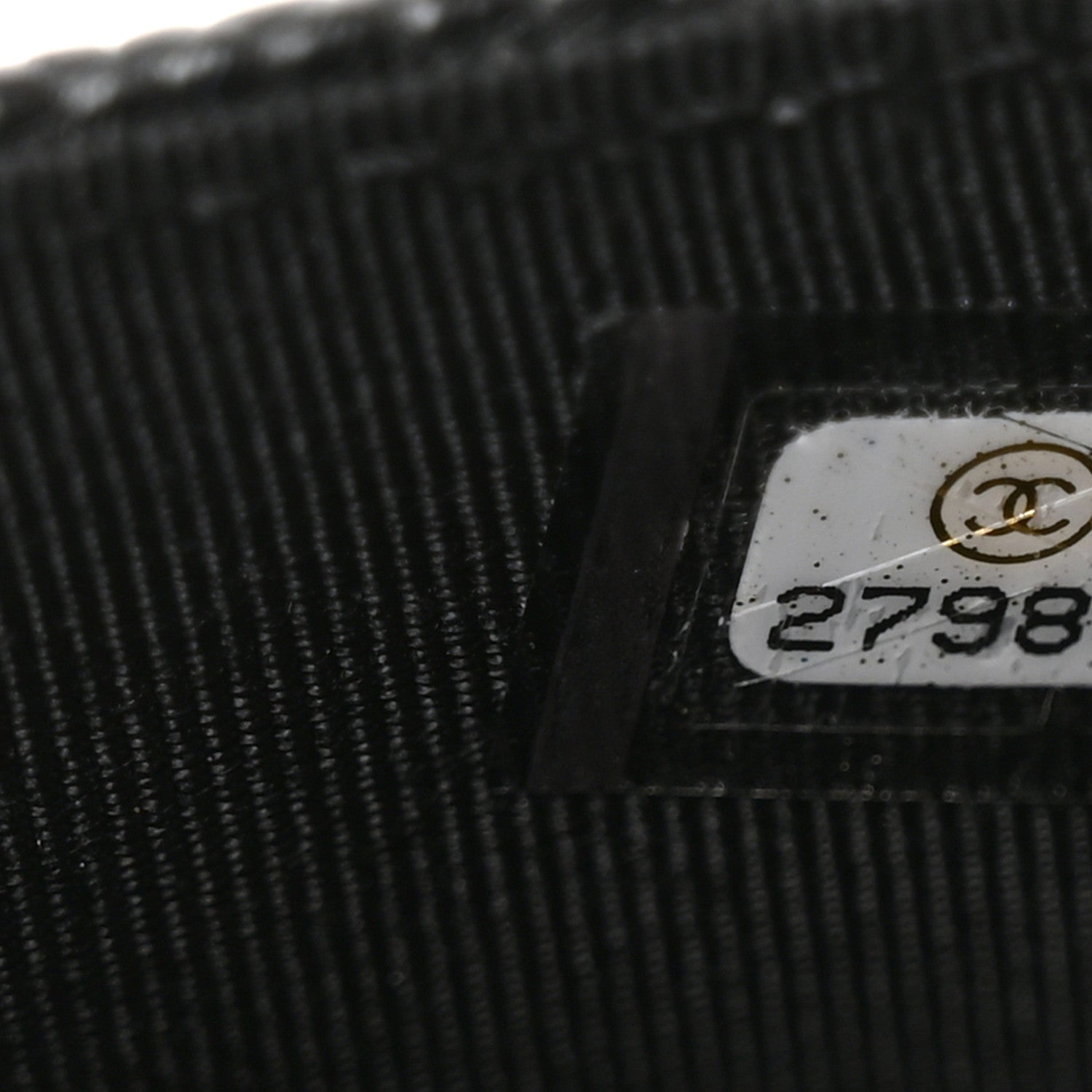Chanel Caviar Quilted Flap Card Holder Wallet Black 8 of 8