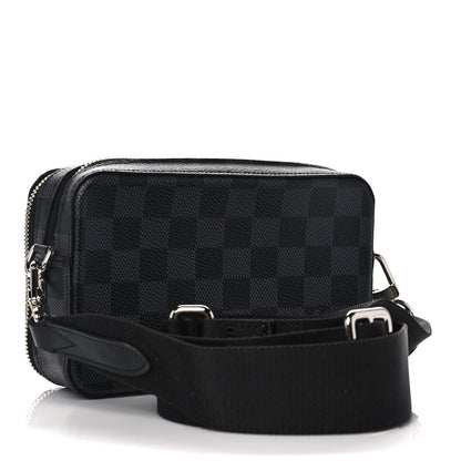 Louis Vuitton Damier Graphite Alpha Wearable Wallet 3 of 10
