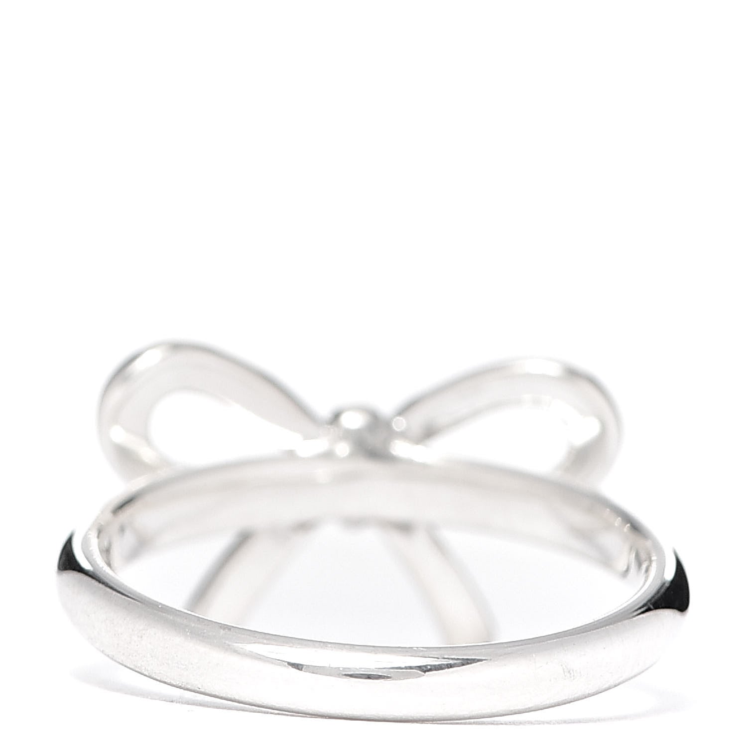 Tiffany Sterling Silver Bow Ring 47 4 4 of 6